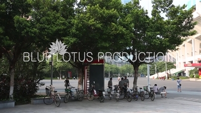 Bike Parking Area Tianhe Stadium (Tianhe Tiyuchang) in Guangzhou