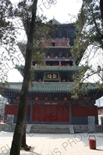 Drum Tower at the Shaolin Temple in Dengfeng