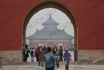 Gate of Prayer for Good Harvests (Qi Nian Men) and the Hall of Prayer for Good Harvests (Qi Nian Dian) in the Temple of Heaven (Tiantan) in Beijing