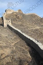 Shazi Building/Tower (Shazi Lou) and General Building/Tower (Jiangjun Lou) on the Jinshanling Section of the Great Wall of China