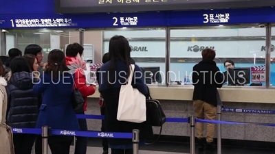 Busan Train Station Ticket Office