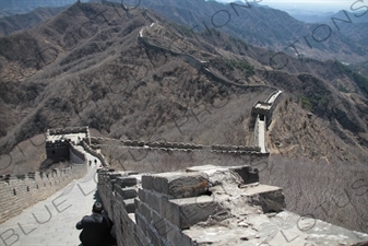 Mutianyu Section of the Great Wall of China (Wanli Changcheng) near Beijing