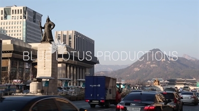 Gwanghwamun Square in Seoul