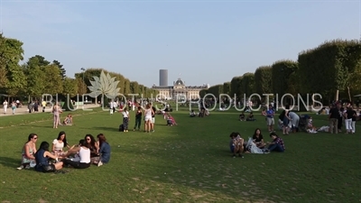 Field of Mars (Champ de Mars) in Paris