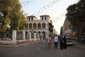 French Colonial Building in Djibouti City