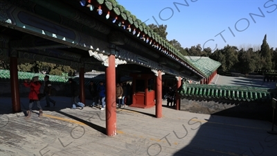 Long Corridor (Chang Lang) in the Temple of Heaven (Tiantan) in Beijing