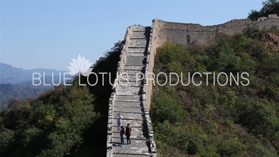 Black Building/Tower (Heilouzi) on the Jinshanling section of the Great Wall of China