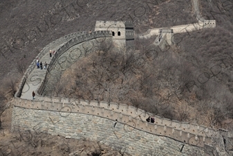 Mutianyu Section of the Great Wall of China (Wanli Changcheng) near Beijing