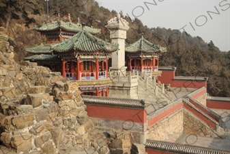 Revolving Archives (Zhuanlun Zang) in the Summer Palace in Beijing