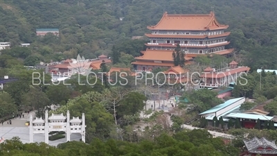 Po Lin Monastery on Lantau Island