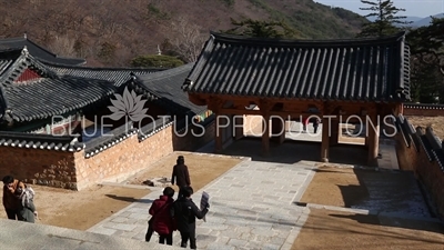 Buri Gate (Burimun) at Beomeosa Temple in Busan