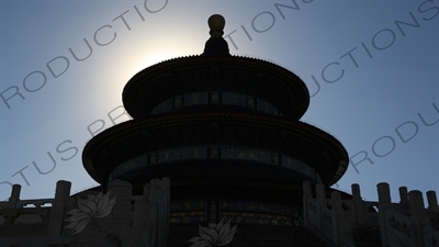 Hall of Prayer for Good Harvests (Qi Nian Dian) in the Temple of Heaven (Tiantan) in Beijing