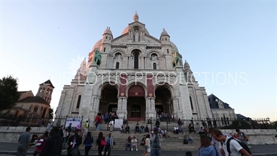 Basilica of the Sacred Heart of Paris/Sacré-Cœur (Sacré-Cœur Basilica) in Paris