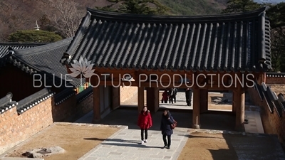 Buri Gate (Burimun) at Beomeosa Temple in Busan