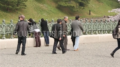 Tokyo Imperial Palace (Kokyo) Tourists