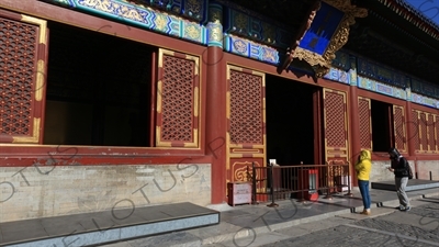 Imperial Hall of Heaven (Huang Qian Dian) in the Hall of Prayer for Good Harvests (Qi Nian Dian) Complex in the Temple of Heaven (Tiantan) in Beijing