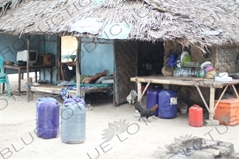 Shack on Gili Meno