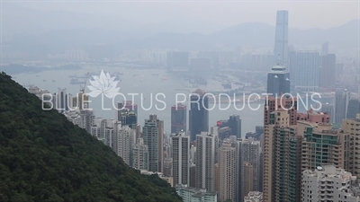 Victoria Peak in Hong Kong