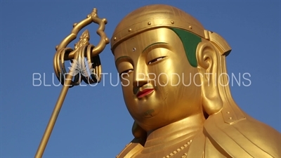 Gold Buddha Statue at Haedong Yonggung Temple (Haedong Yonggungsa) in Busan