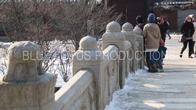 Geumcheon Bridge (Geumcheongyo) at Changdeok Palace (Changdeokgung) in Seoul