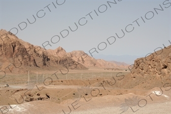 Mountains near the Tower of Silence/Dakhma in Yazd