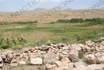 Ruined Buildings and Plains around Takht-e Soleyman