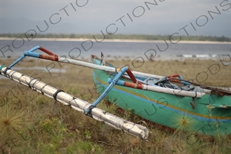 Outrigger Canoe on Gili Meno