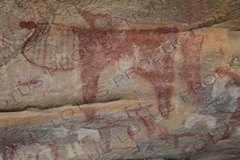 Prehistoric Cave Paintings in Laas Geel/Laas Gaal on the Outskirts of Hargeisa in Somaliland