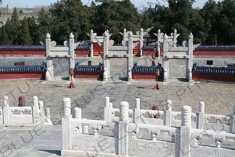 Southern Gate of the Circular Mound Altar (Yuanqiu Tan) in the Temple of Heaven (Tiantan) in Beijing