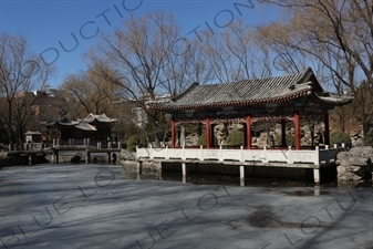 Southwest Waterscape Area in Ritan Park in Beijing