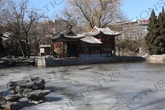 'Stone Boat' in the Southwest Waterscape Area in Ritan Park in Beijing