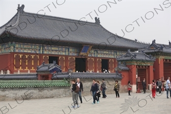 Imperial Hall of Heaven (Huang Qian Dian) in the Temple of Heaven (Tiantan) in Beijing