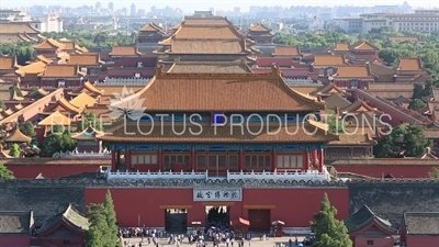 Forbidden City from Jingshan Park in Beijing