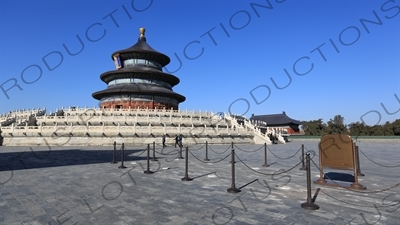 Hall of Prayer for Good Harvests (Qi Nian Dian) in the Temple of Heaven (Tiantan) in Beijing