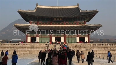 Geunjeong Hall (Geunjeongjeon) at Gyeongbok Palace (Gyeongbokgung) in Seoul