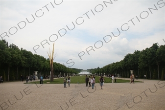 Gardens of Versailles at the Palace of Versailles (Château de Versailles) in Versailles