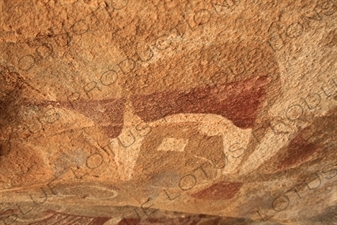 Prehistoric Cave Paintings in Laas Geel/Laas Gaal on the Outskirts of Hargeisa in Somaliland