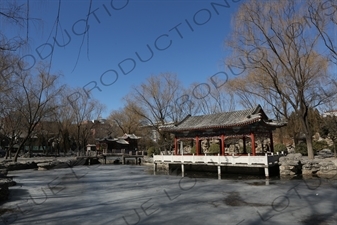 Southwest Waterscape Area in Ritan Park in Beijing