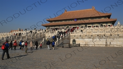 Hall of Supreme Harmony (Taihe Dian) in the Forbidden City in Beijing