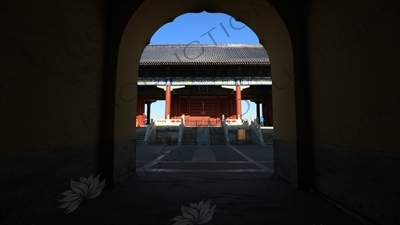 Gate of Prayer for Good Harvests (Qi Nian Men) in the Temple of Heaven (Tiantan) in Beijing