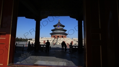 Hall of Prayer for Good Harvests (Qi Nian Dian) in the Temple of Heaven (Tiantan) in Beijing