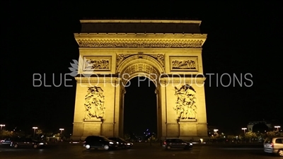 Arc de Triomphe de l'Étoile in Paris