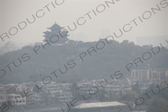 City God Pavilion (Chenghuang Gu/Wushan Tianfeng) on Wu Mountain (Wushan) beside West Lake (Xihu) in Hangzhou