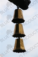 Bells on Leifeng Pagoda (Leifeng Ta) on West Lake (Xihu) in Hangzhou