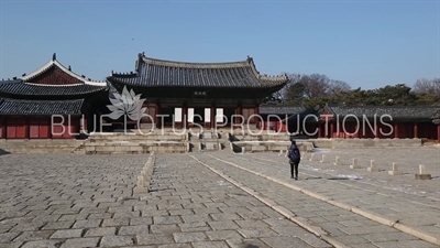 Myeongjeong Hall (Myeongjeongjeon) at Changgyeong Palace (Changgyeonggung) in Seoul