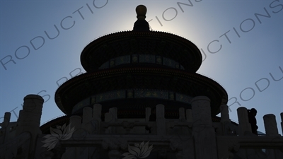 Hall of Prayer for Good Harvests (Qi Nian Dian) in the Temple of Heaven (Tiantan) in Beijing