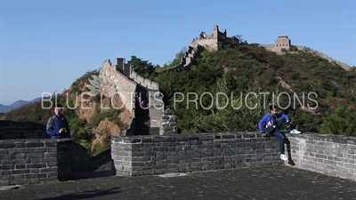 Jinshanling Section of the Great Wall of China near Beijing