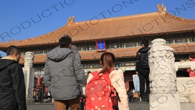 Hall of Supreme Harmony (Taihe Dian) in the Forbidden City in Beijing