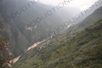 Jinsha River in the Tiger Leaping Gorge (Hu Tiao Xia) Scenic Area