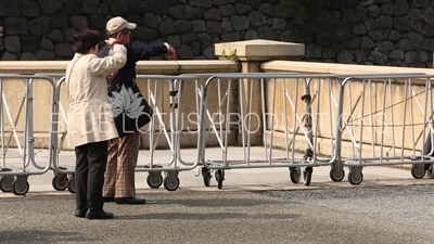 Tokyo Imperial Palace (Kokyo) Tourists